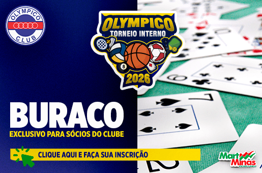 INSCRIÇÕES ABERTAS: TORNEIO INTERNO DE BURACO 2026